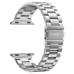 SPIGEN pašček silikonski Apple Watch All Series 44mm Silver