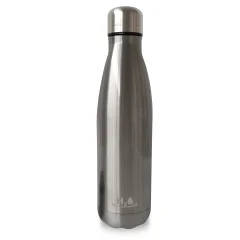PURO H2O termo steklenica srebrna