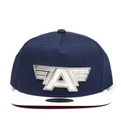 DIFUZED CAPTAIN AMERICA C IVIL WAR - METAL PLATE LOGO SNAPBACK