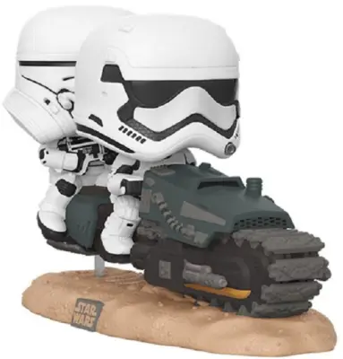 FUNKO POP MOVIE MOMENT: S TAR WARS EP 9 - FIRST ORDER TREAD SPEEDER