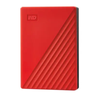 WD 4TB MY PASSPORT USB RDEČ