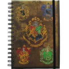 HARRY POTTER HOGWARST CRE ST & FOUR HOUSES A5 BELEŽNICA PYRAMID