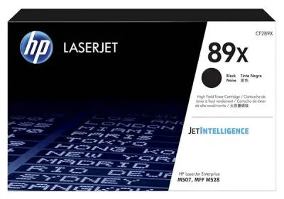 HP 89X črn toner