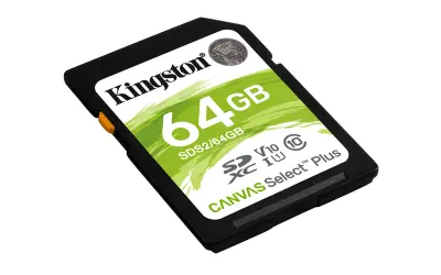SDXC KINGSTON 64GB CANVAS SELECT Plus