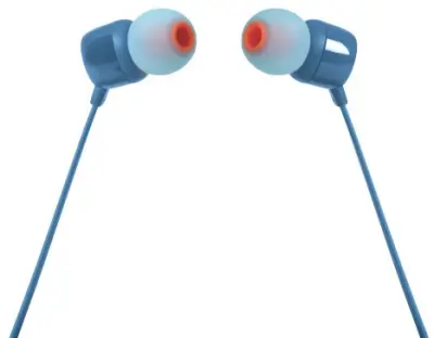 JBL T110 žične slušalke modre