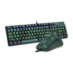 REDRAGON S108 Camouflage Combo 2v1 žična gaming tipkovnica + miška (komplet)