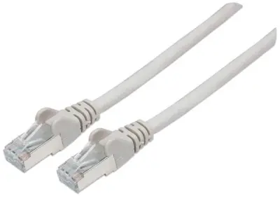 Intellinet 1 m Cat6A, CU, siv mrežni kabel