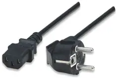 MANHATTAN PC-CEE 1,8m napajalni kabel