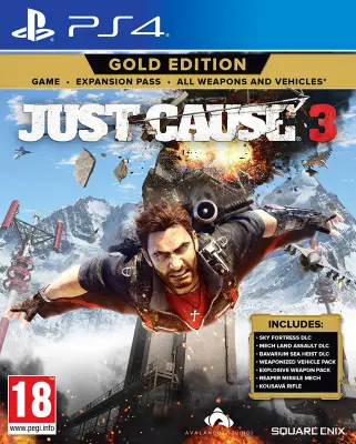 JUST CAUSE 3 GOLD PLAYSTA TION 4