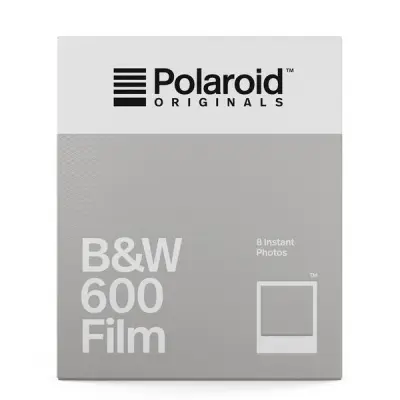 POLAROID ORIGIINALS film 600 B&W enojno pak.