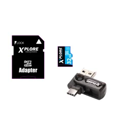 USB, TYPE C,  MICRO SDHC SPOMINSKA KARTICA 32GB