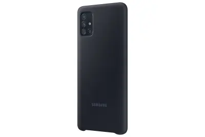 SILIKON  GALAXY A51 BLACK