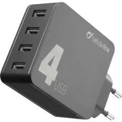 CELLULAR ACHUSB442WK 4X USB 42W hitri polnilec