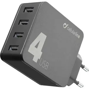 CELLULAR ACHUSB442WK 4X USB 42W hitri polnilec