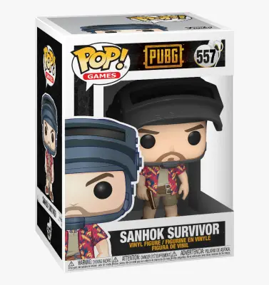 FIGURA FUNKO POP GAMES: PUBG -SANHOK SURVIVOR