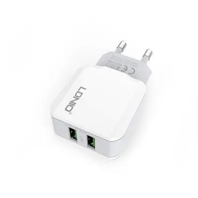 ADAPTER LDNIO A2202  220V 2XUSB 2,4A 12W BEL