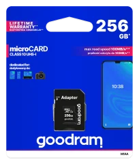 256GB MICRO SDXC 100MB/S SPOMINSKA KARTICA GOODRAM