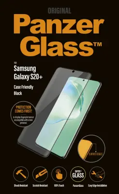 PANZERGLASS GALAXY S20+ CASE FRIENDLY BLACK