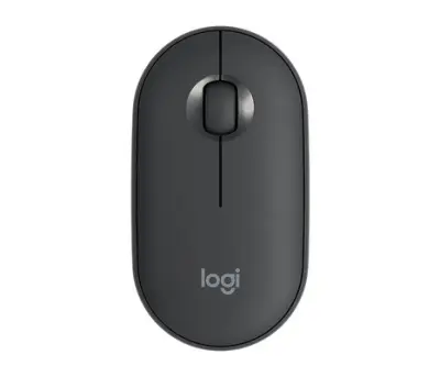 LOGITECH Pebble M350, brezžična miška, grafitna