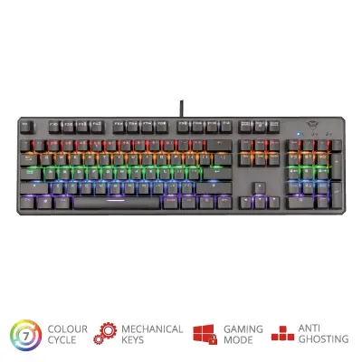 TRUST GXT 865 Asta žična gaming tipkovnica