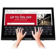 VIEWSONIC TD1630-3 39,6 cm (15,6")/TN/1366x768 monitor (Touch)