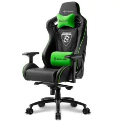 SHARKOON SKILLER SGS4 (ČRN/ZELEN) gaming stol