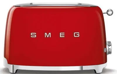 SMEG TSF01RDEU opekač kruha - rdeč