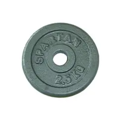 Kolutna litoželezna utež Sparta 2x2,5 kg