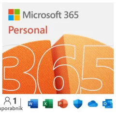 MICROSOFT 365 Personal SLO licenca 1 leto/1 uporabnik/brez medija