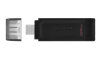 USB C DISK Kingston 128GB DT70, 3.2 Gen1, plastičen, s pokrovčkom