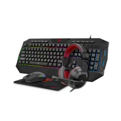HAVIT HV-KB501CM GameNote 4v1 žična gaming tipkovnica + miška + podloga za miško + slušalke (komplet)