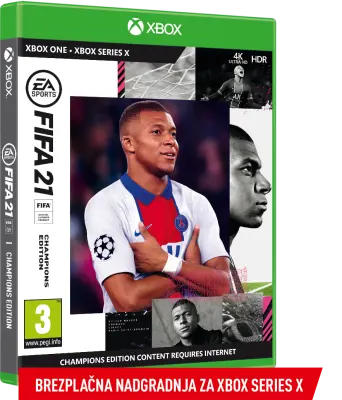 FIFA 21 CHAMPIONS EDITION XBOX ONE