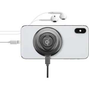 CELLULAR 10W brezžični polnilec s priseski z 160 cm Type-C USB kablom