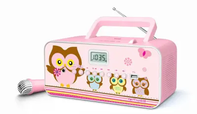 RADIO S CD-jem, MIKROFON IN  MP3 M-29 KP