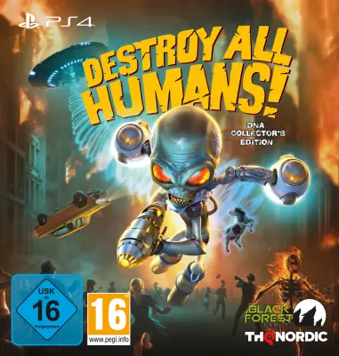 DESTROY ALL HUMANS! DNA COLLECTOR'S EDITION PS4