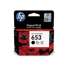 HP 653 črna kartuša