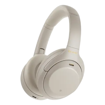 SONY WH1000XM4 brezžične naglavne srebrne slušalke