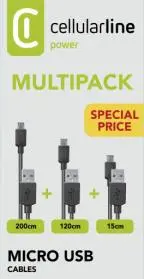 MULTIPACK MICRO USB KABLI
