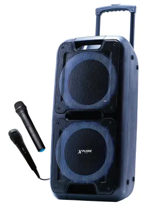 XPLORE XP8818 DUALIT Bluetooth karaoke zvočni sistem