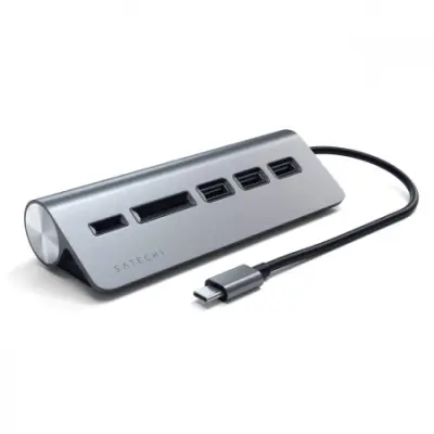 Satechi Aluminium Type-C USB Hub 3x USB 3.0,Micro