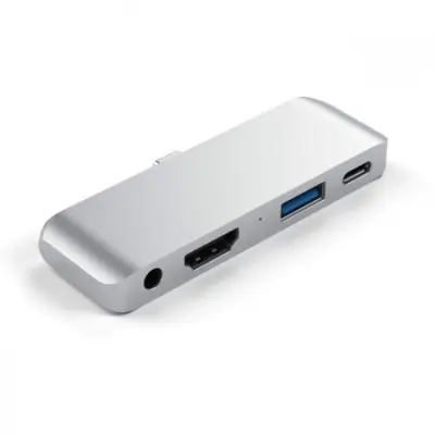 Satechi Aluminium Type-C Mobile Pro Hub (HDMI 4k,1