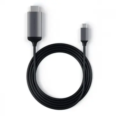 Satechi Aluminium Type-C 4K HDMI Cable - Space Gr