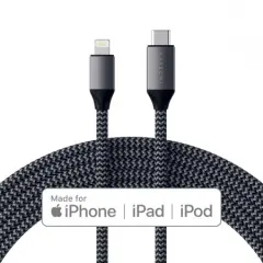 Satechi Type-C to Lightni ng Charging Cable - Space