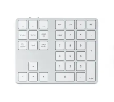Satechi Aluminum Bluetoot h Extended Keypad - Silve