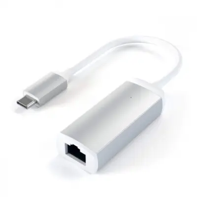 Satechi Aluminium Type-C to Ethernet Adapter - Sil