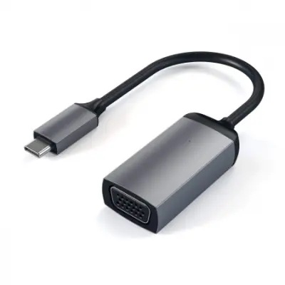 Satechi Aluminium Type-C to VGA Adapter - Space Gr