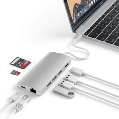 Satechi Aluminium Type-C Multi-Port Adapter (HDMI