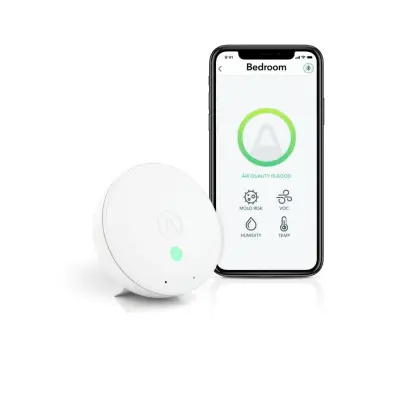 AIRTHINGS WAVE MINI - pametni merilec kvalitete zraka z monitorjem za plesen