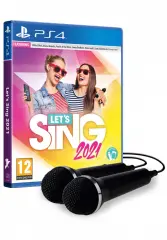 LET'S SING 2021 DOUBLE MIC BUNDLE PS4