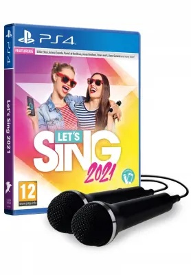 LET'S SING 2021 DOUBLE MIC BUNDLE PS4